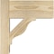 Ekena Millwork Funston Block Rough Sawn Outlooker, Douglas Fir, 6"W x 12"D x 12"H OUT06X12X12FST05RDF - alternate 4